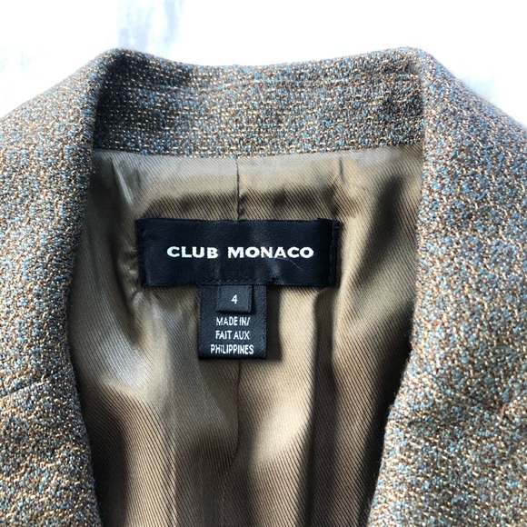 Club Monaco cropped jacket - Picture 3 of 5